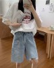 Women Short Sleeve T-shirts Print Casual Korean Style Fashion Harajuku Loose O-neck Student Streetwear All-match Simple