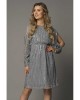 Gray Sequin Split Sleeve Midi Dress - from category Midi Dresses