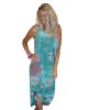 Sand in My Toes Blue Tie Dye Midi Dress - from category Midi Dresses